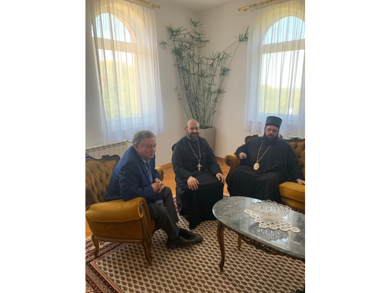 О встрече с епископом Осечко-Польским и Бараньским Сербской православной церкви Херувимом и послушниками монастыря Успения Пресвятой Богородицы