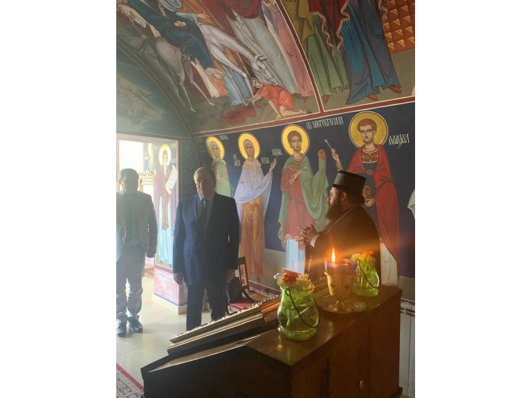 О встрече с епископом Осечко-Польским и Бараньским Сербской православной церкви Херувимом и послушниками монастыря Успения Пресвятой Богородицы
